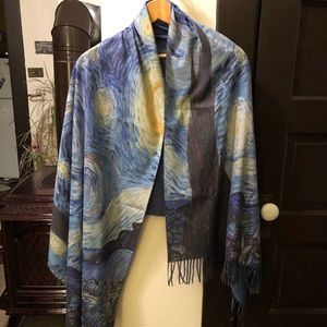 Printed pashmina scarf - New